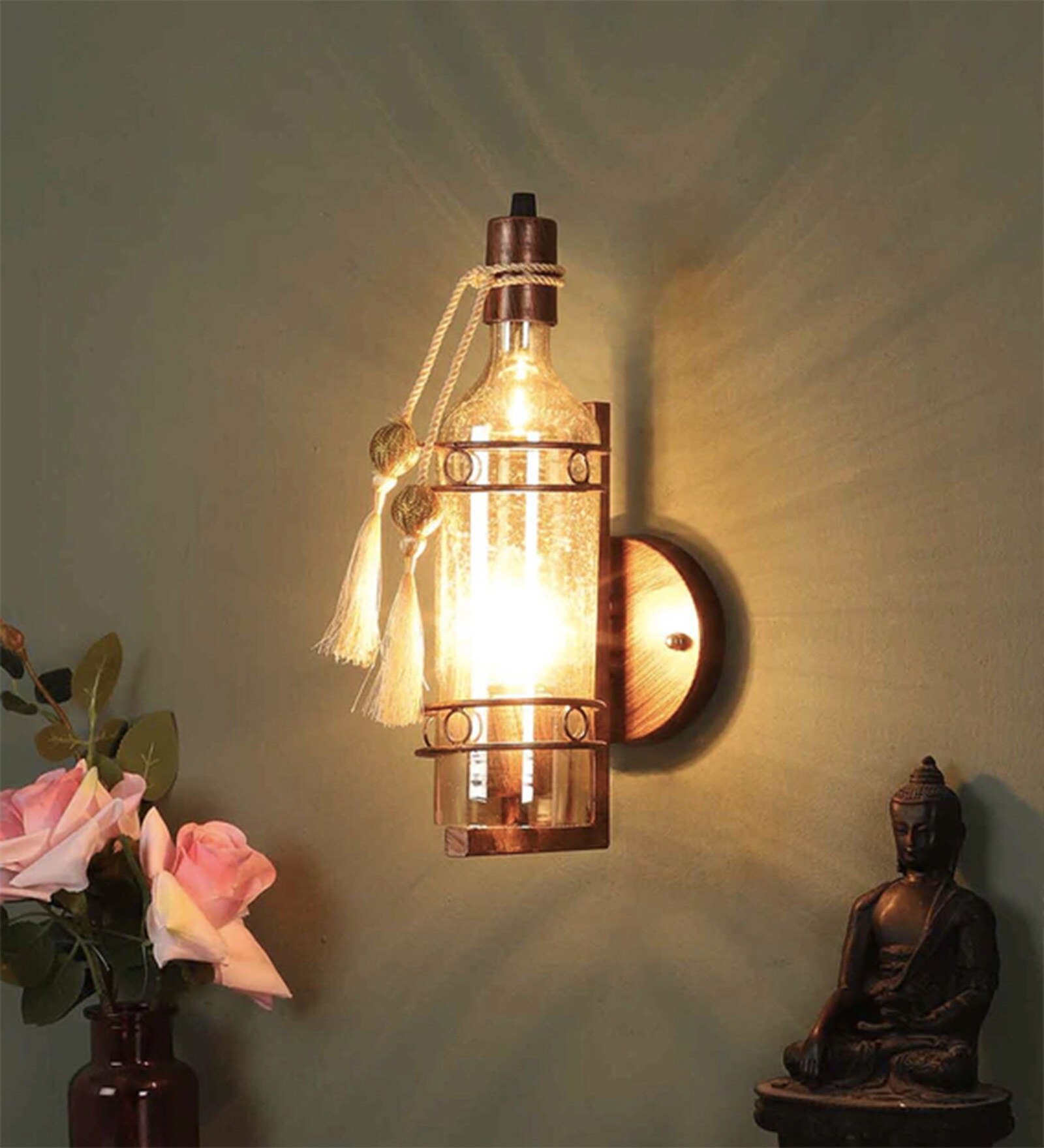 Phantom Copper Metal Wall Sconces