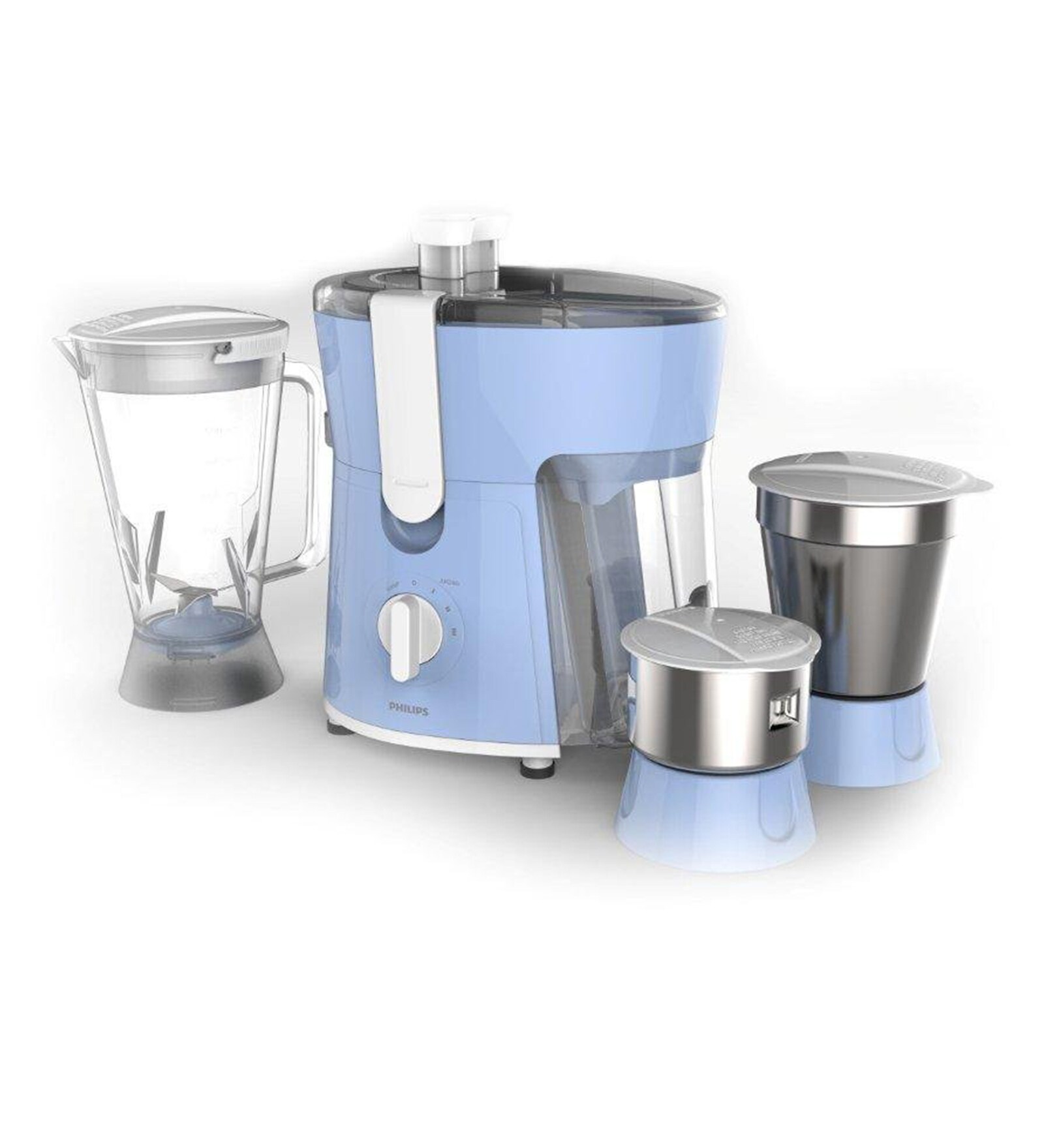Philips Amaze HL7576 600W Juicer Mixer Grinder with 3 Jars