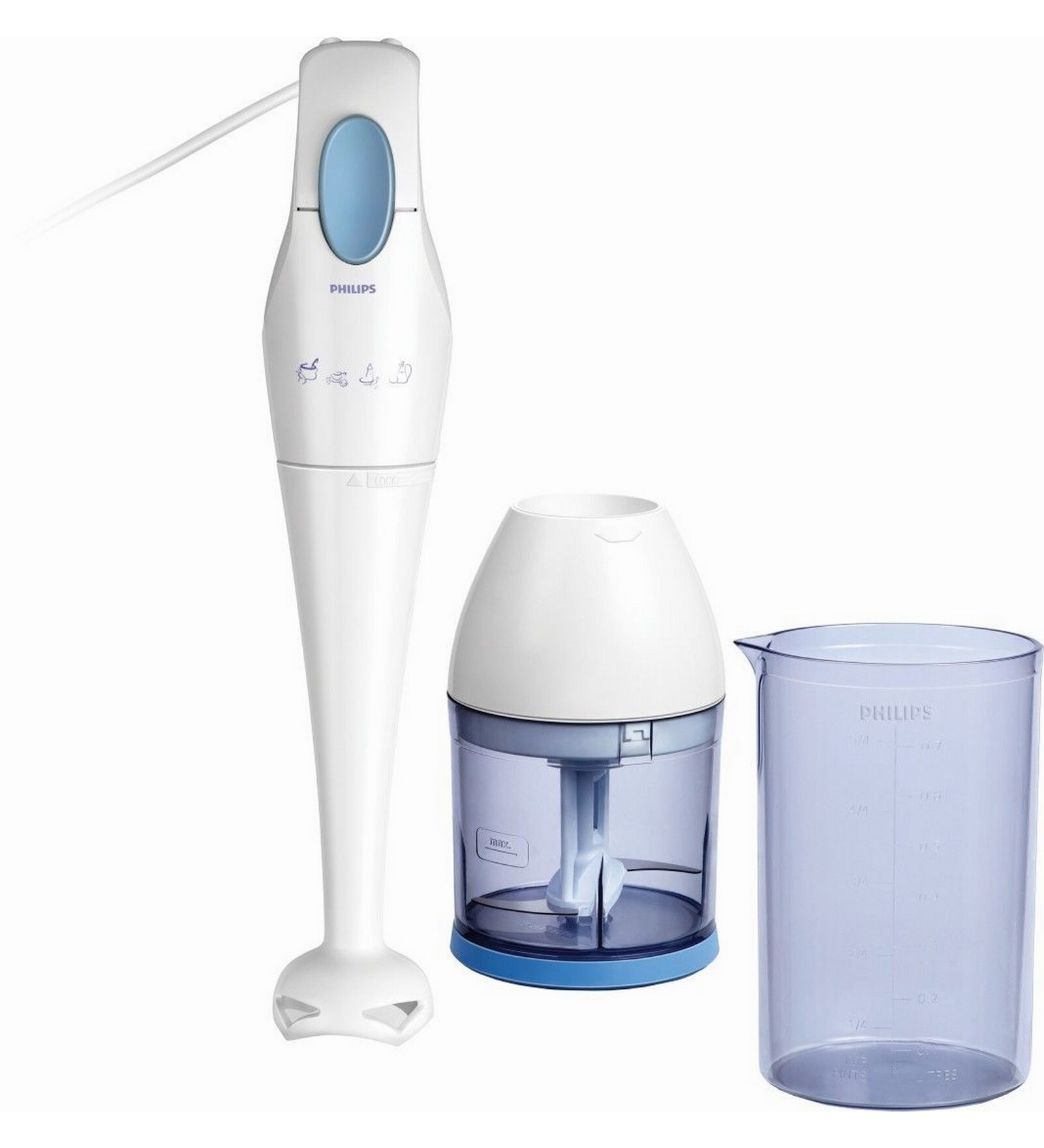 Philips HR1351/C 250-Watt Blender with Chopping Attachment
