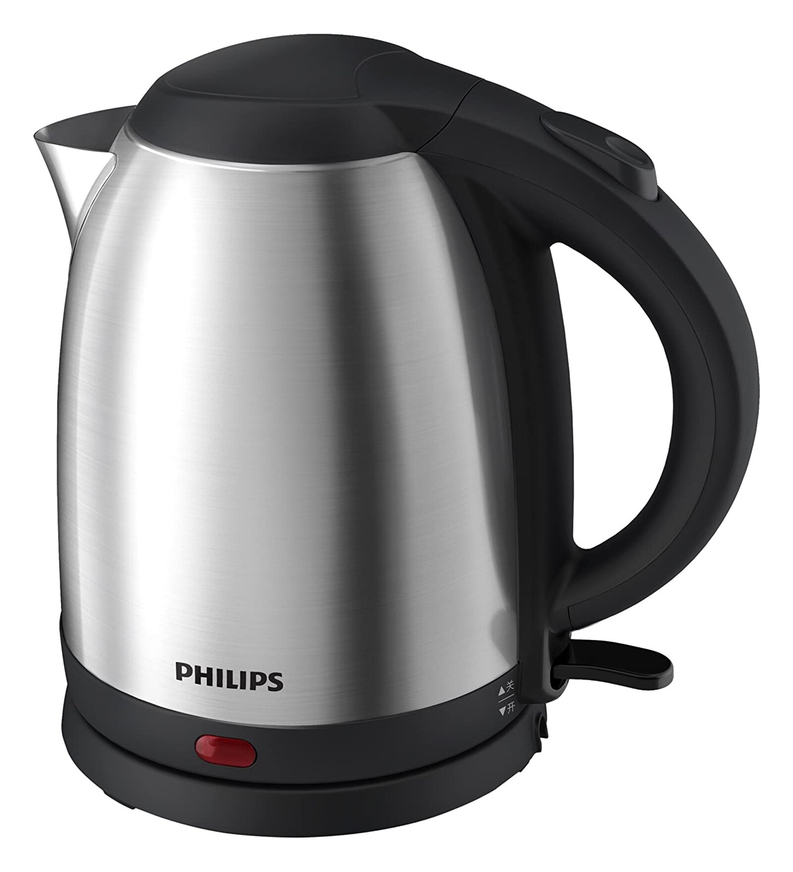 Philips HD9306/06 1800 Watt,1.5-Litre Electric Kettle (Black/Silver)