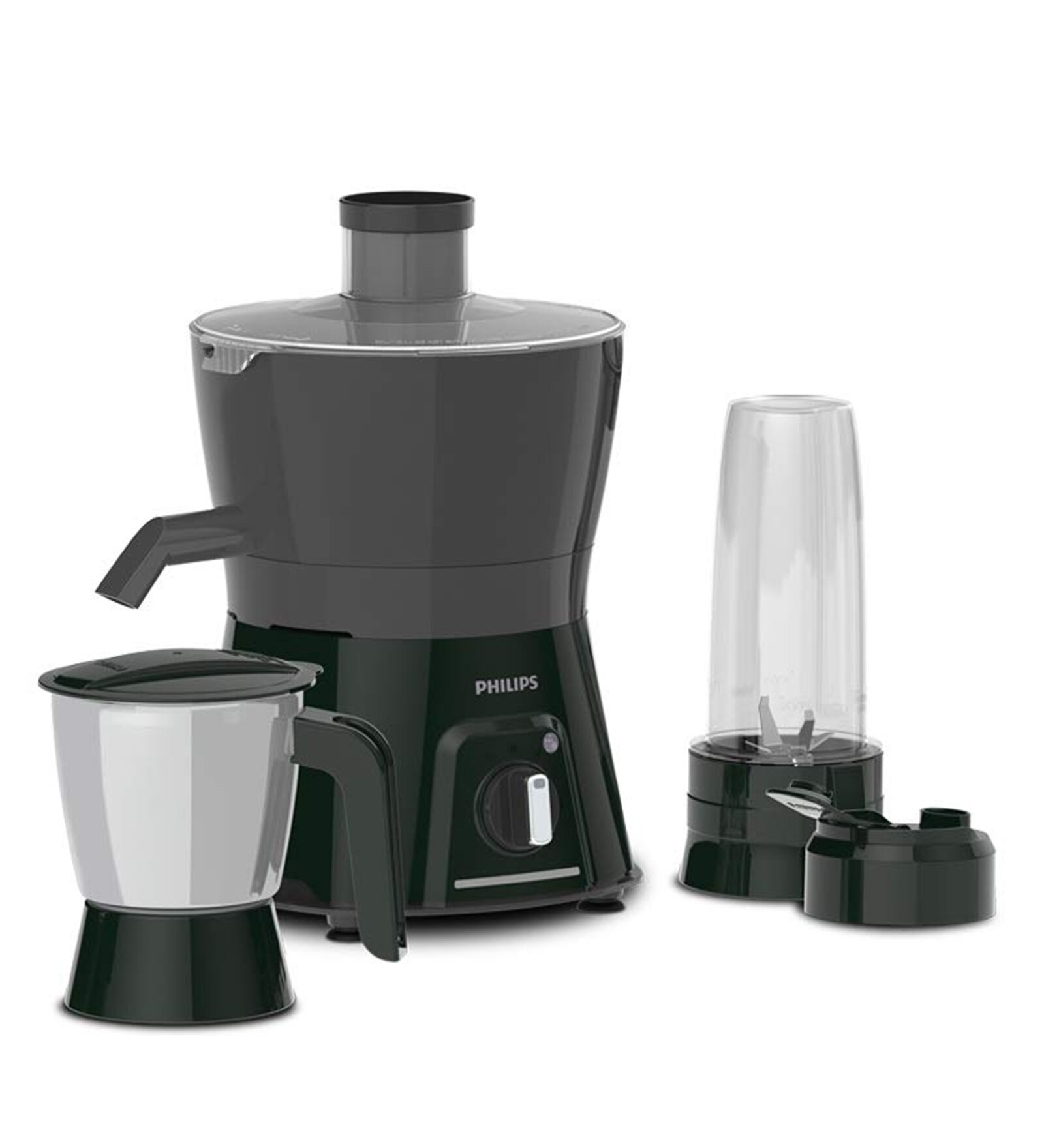 Philips HL7579/00 600W Juicer Mixer Grinder with 1 Nutri Juicer Jars
