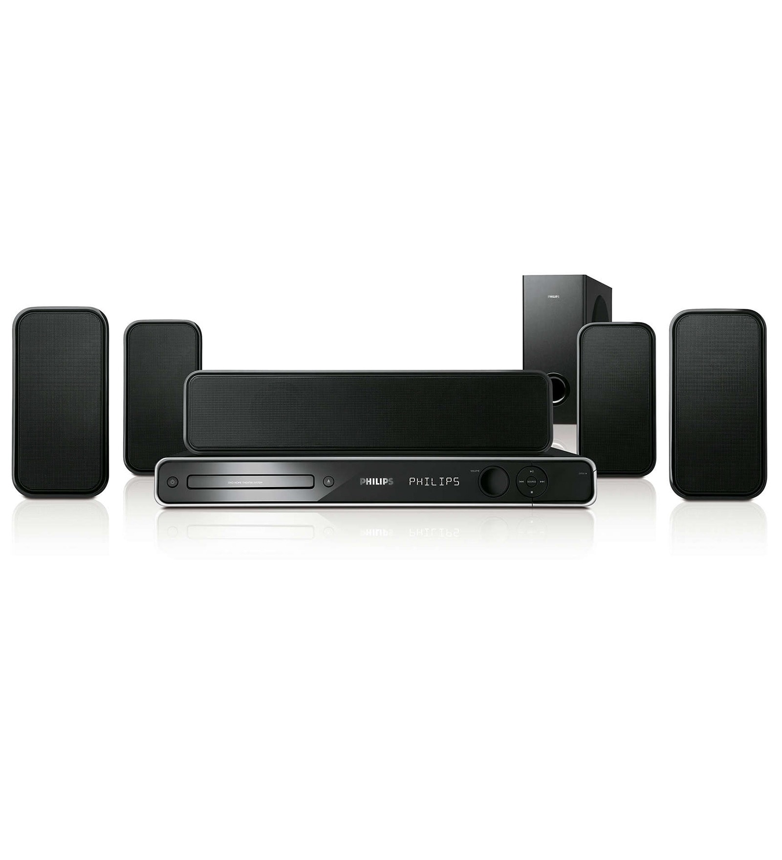 Buy Philips Black 1000W 5.1Ch DVD Home Theatre System (Model No