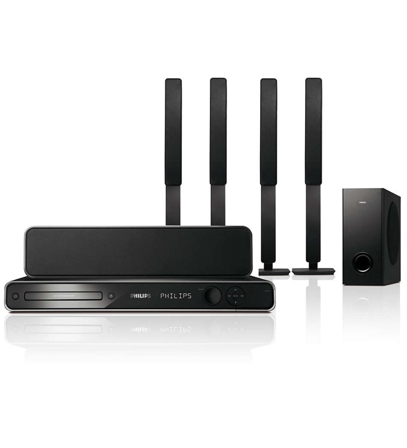 Buy Philips Black 1000W 5.1Ch DVD Home Theatre System (Model No