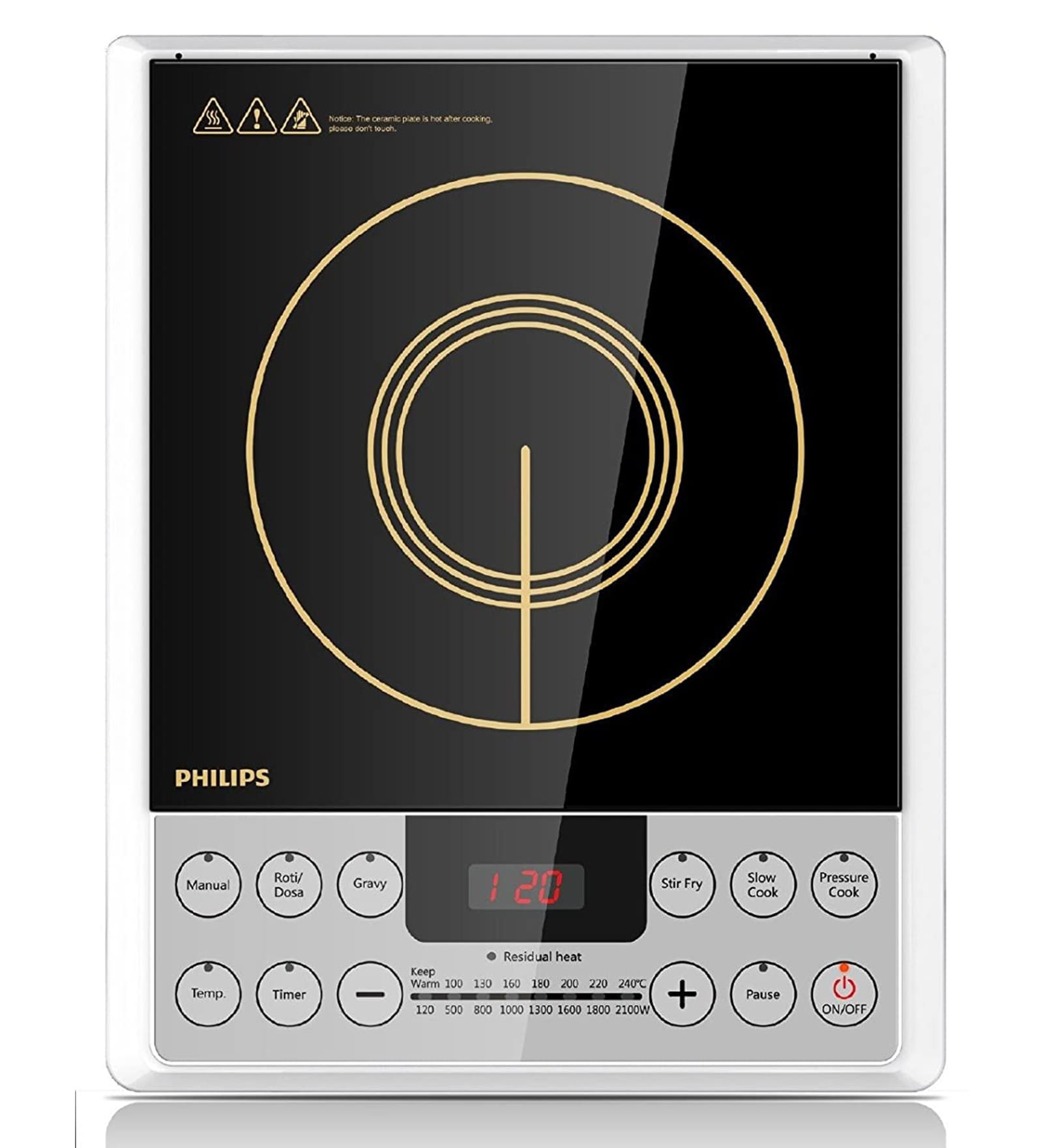 Philips Viva Collection HD4929/01 2100W Induction Cooktop