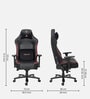 Phantom Fabric Gaming Chair in Burgundy Colour