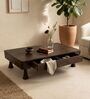 Phase Coffee Table In Walnut Acacia Wood Finish