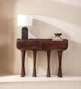 Phase Console Table In Walnut Acacia Wood Finish