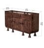 Phase Sideboard In Walnut Acacia Wood Finish