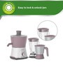 PHILIPS Avenger HL7581 Juicer Mixer Grinder 600 Watt With 3 Jars