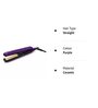 Philips BHS397 KeraShine Titanium Hair Straightener (Purple)