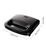 Philips 2 Slices 820 Watts Sandwich Grill (Model No:HD2393)