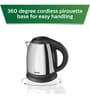 Philips HD9303/02 1800 Watt,1.2-Litre Electric Kettle (Black/Silver)