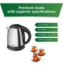 Philips HD9303/02 1800 Watt,1.2-Litre Electric Kettle (Black/Silver)