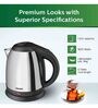 Philips HD9306/06 1800 Watt,1.5-Litre Electric Kettle (Black/Silver)