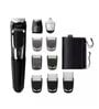 Philips MG3750 Multi Grooming Kit with 60 min Runtime & 10 Length Settings (Black)