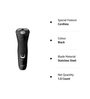 Philips S1223 Wet or Dry Comfort Cut Blades One-touch Open Electric Shaver (Black)