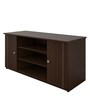 Philo TV Console in African oak Finish