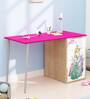 Philosopher Disney Princess Kids Study Table in Pink Colour