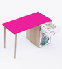 Philosopher Disney Princess Kids Study Table in Pink Colour