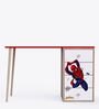 Philosopher Spiderman Study Table In Red Colour With Drawers