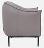 Phoebe Sofa Arm Chair In Light Purple/Leather Color
