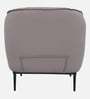 Phoebe Sofa Arm Chair In Light Purple/Leather Color