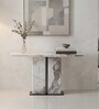 Phoenix American Marble Console Table Premium Marble Top Rectangular Shape