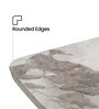 Phoenix American Marble Console Table Premium Marble Top Rectangular Shape