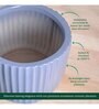 Phoenix Grey Ceramic Planter