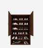 Pholes Shoe Cabinet In Walnut Finish