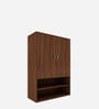 Pholes Shoe Cabinet In Walnut Finish