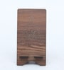 Desk Organiser MDF Phone Stand Brown