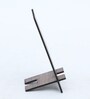 Desk Organiser MDF Phone Stand Brown
