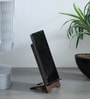 Desk Organiser MDF Phone Stand Brown