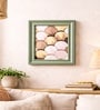 Green Matte Plastic Square Collage Photo Frame