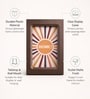 Black Matte Plastic Rectangular Photo Frame