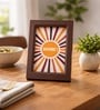 Black Matte Plastic Rectangular Photo Frame