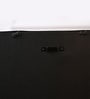 Black Matte Plastic Rectangular Diptych Photo Frame