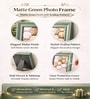 Green Matte Plastic Square Collage Photo Frame
