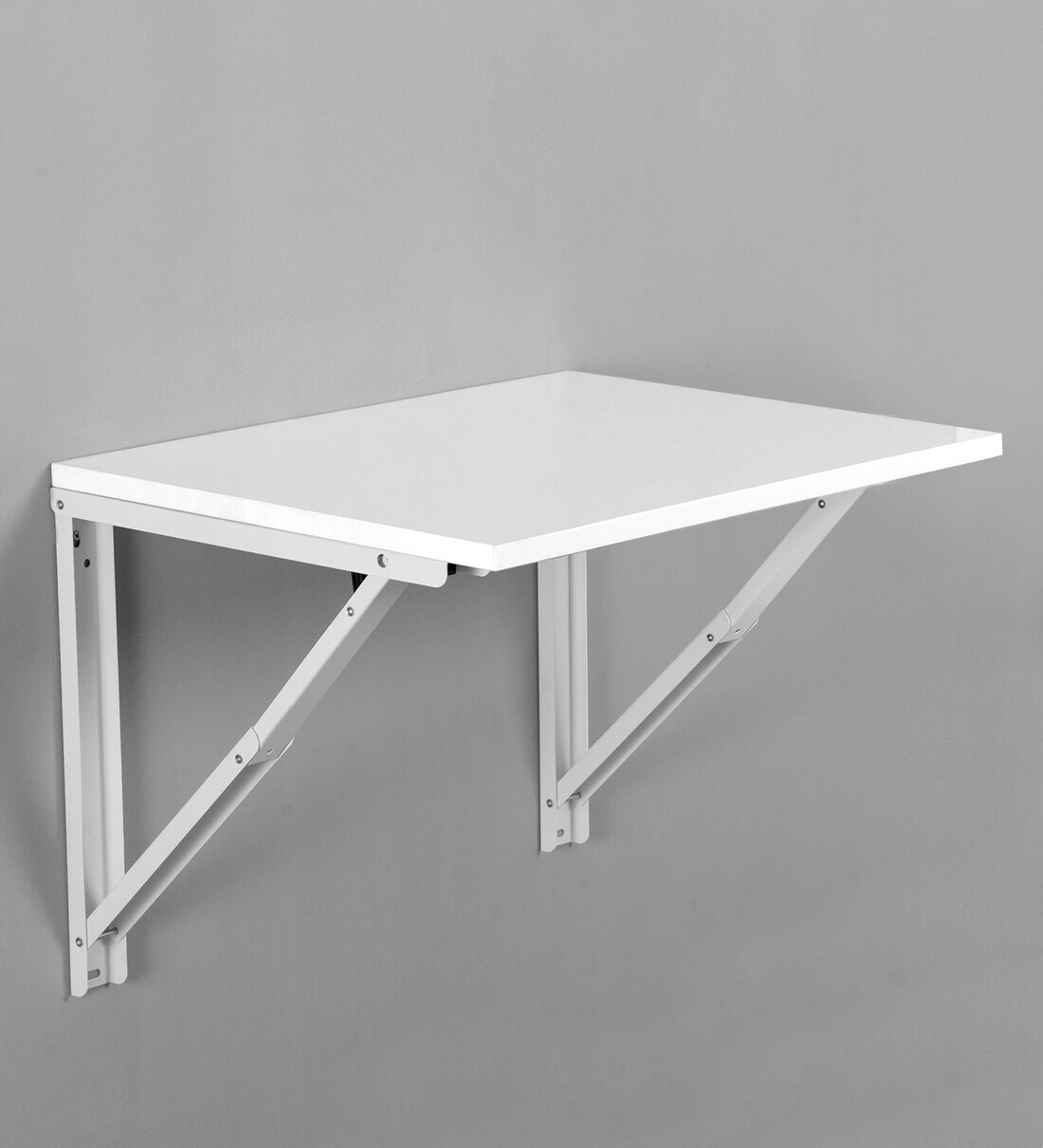 Buy Picardo Wall Mounted Table in White Finish Online Wall Mounted
