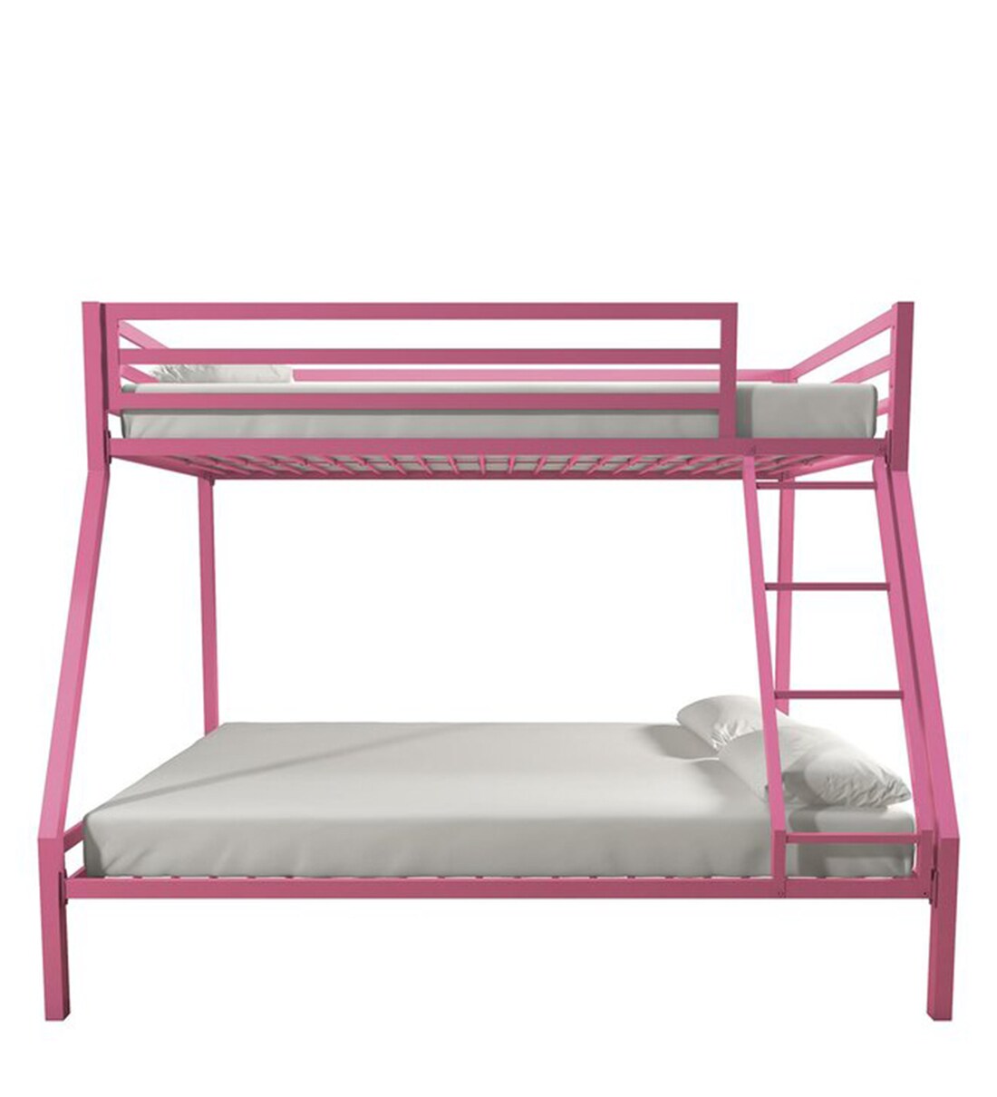 Buy Pifin Metal Bunk Bed in Pink Colour Online Bunk Beds Bunk Beds