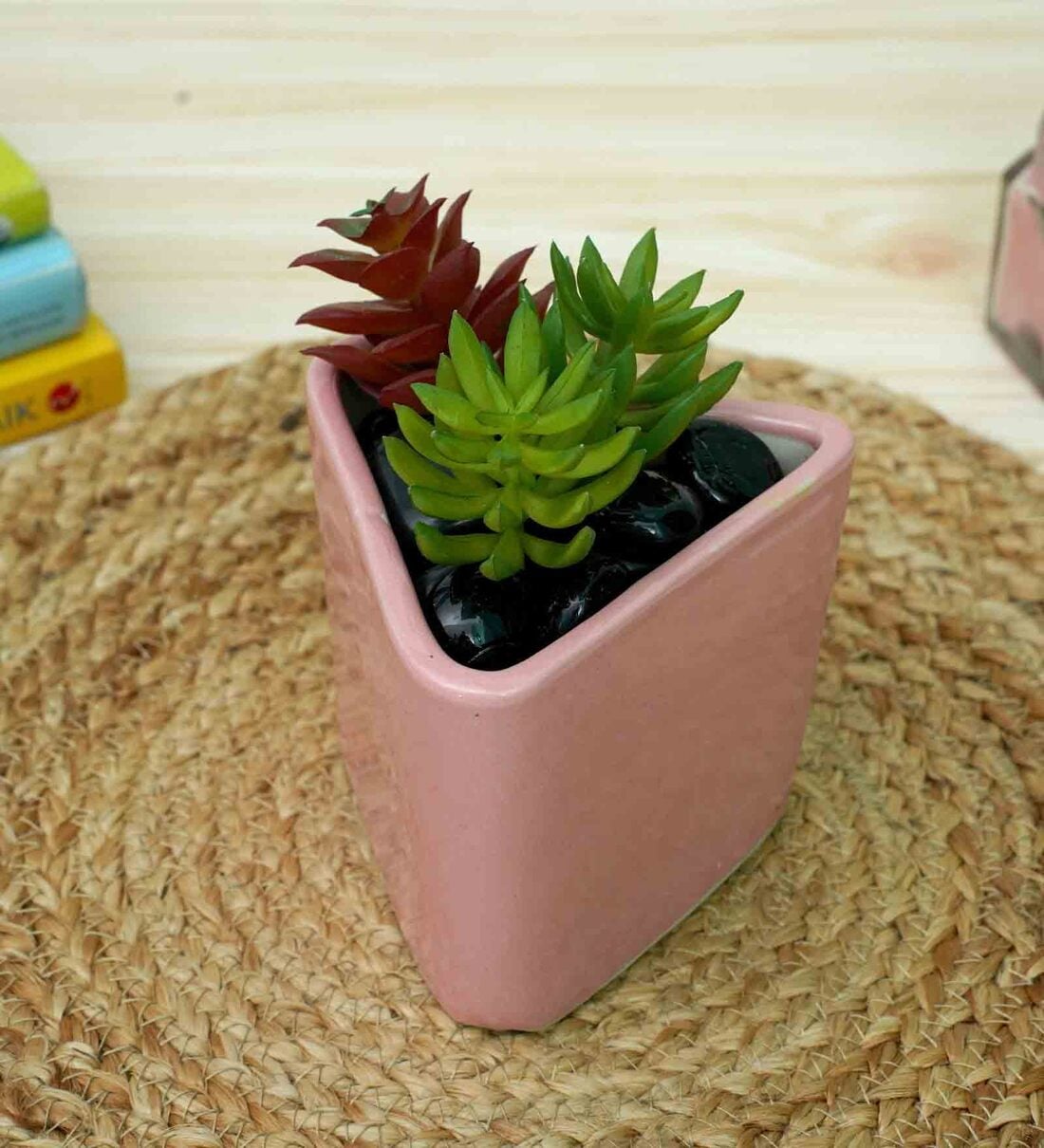 Buy Pikn Ceramic Floor Planter By Gold Dust Online Floor Planters