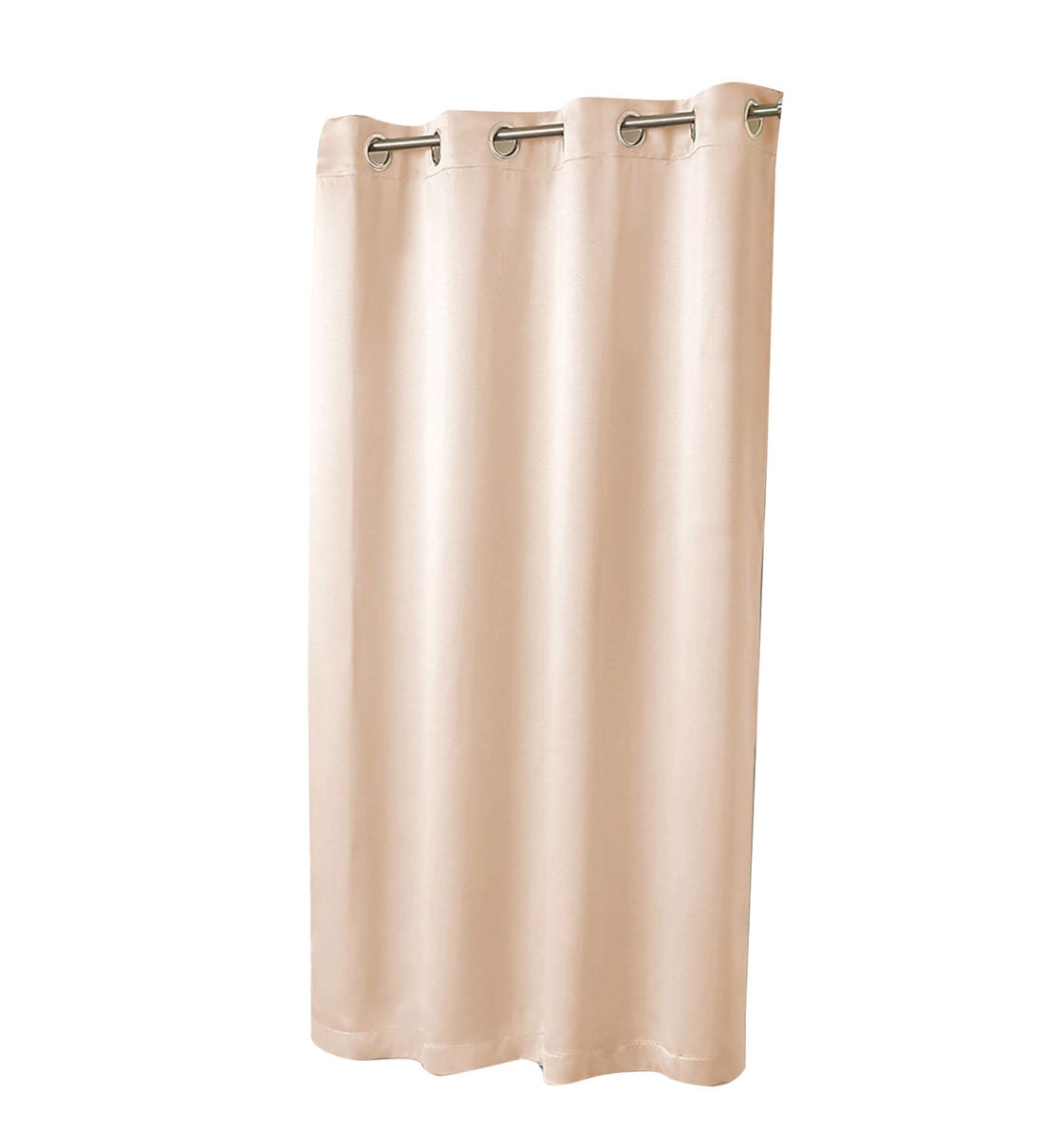 Buy Polyester Blackout 5 Feet Set Of 2 Eyelet Curtains By Rosara Home