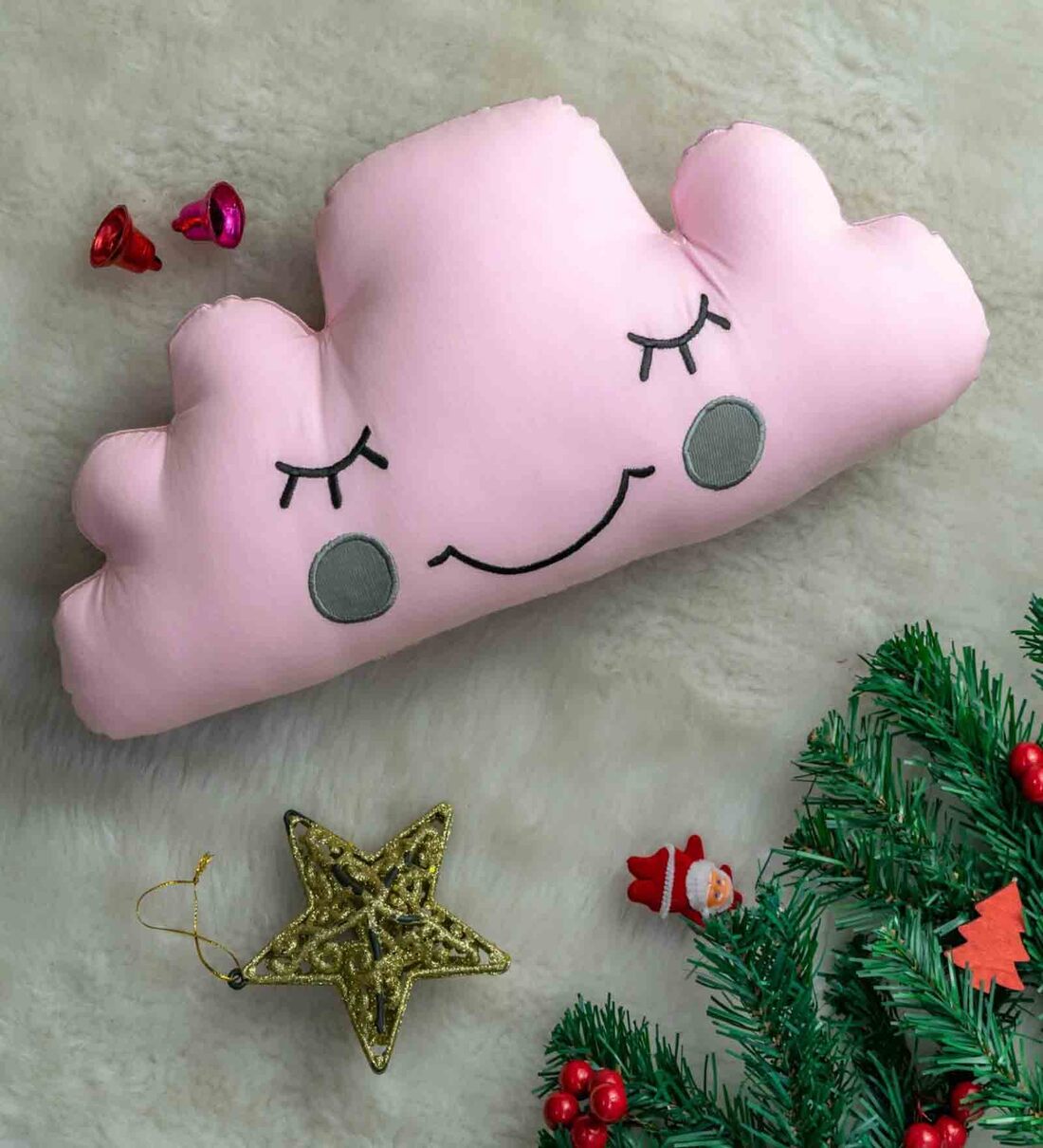 Pink on sale cloud cushion