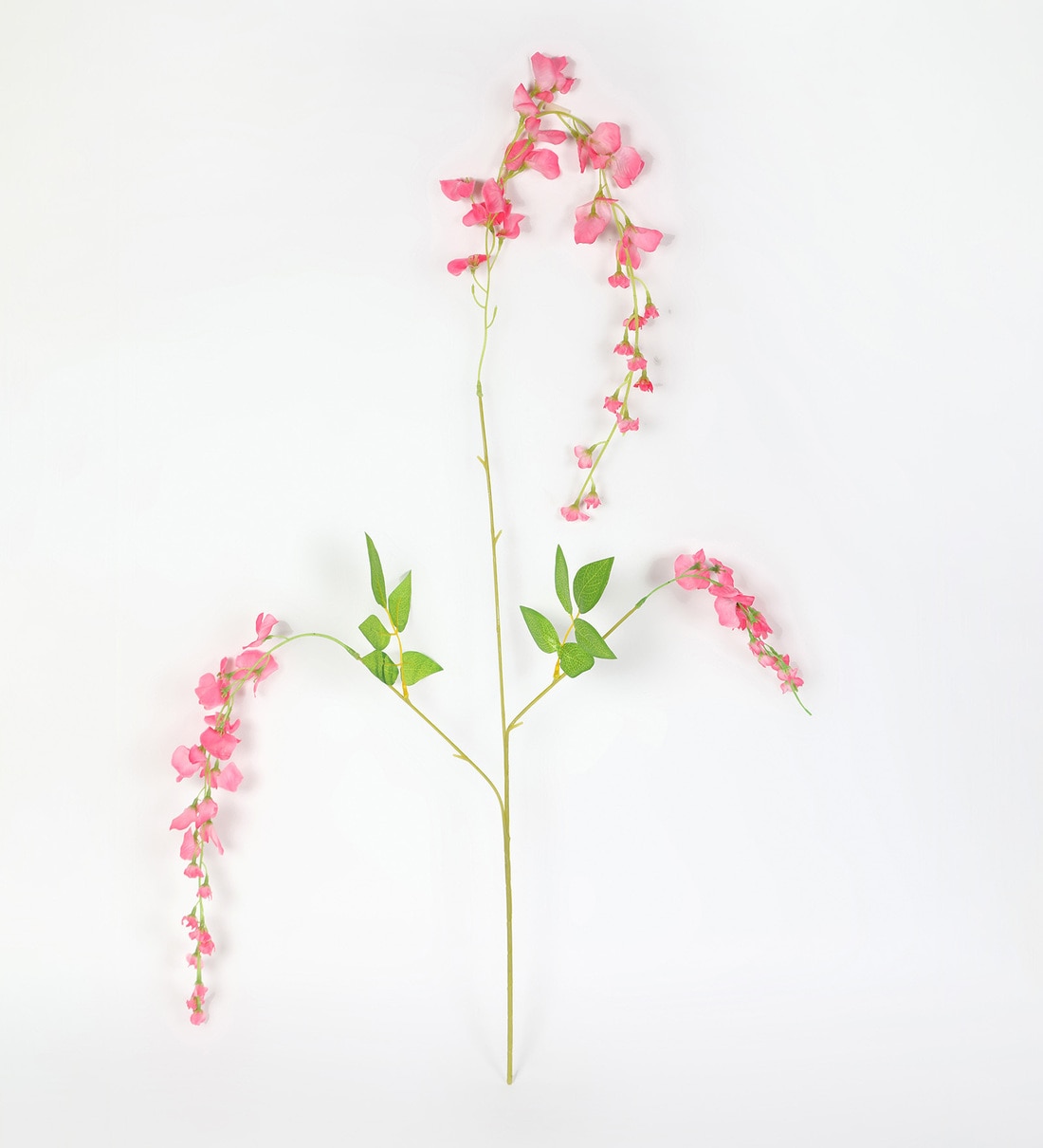 Buy Pink Fabric Artificial Hanging Flower Vine by Fourwalls Online ...