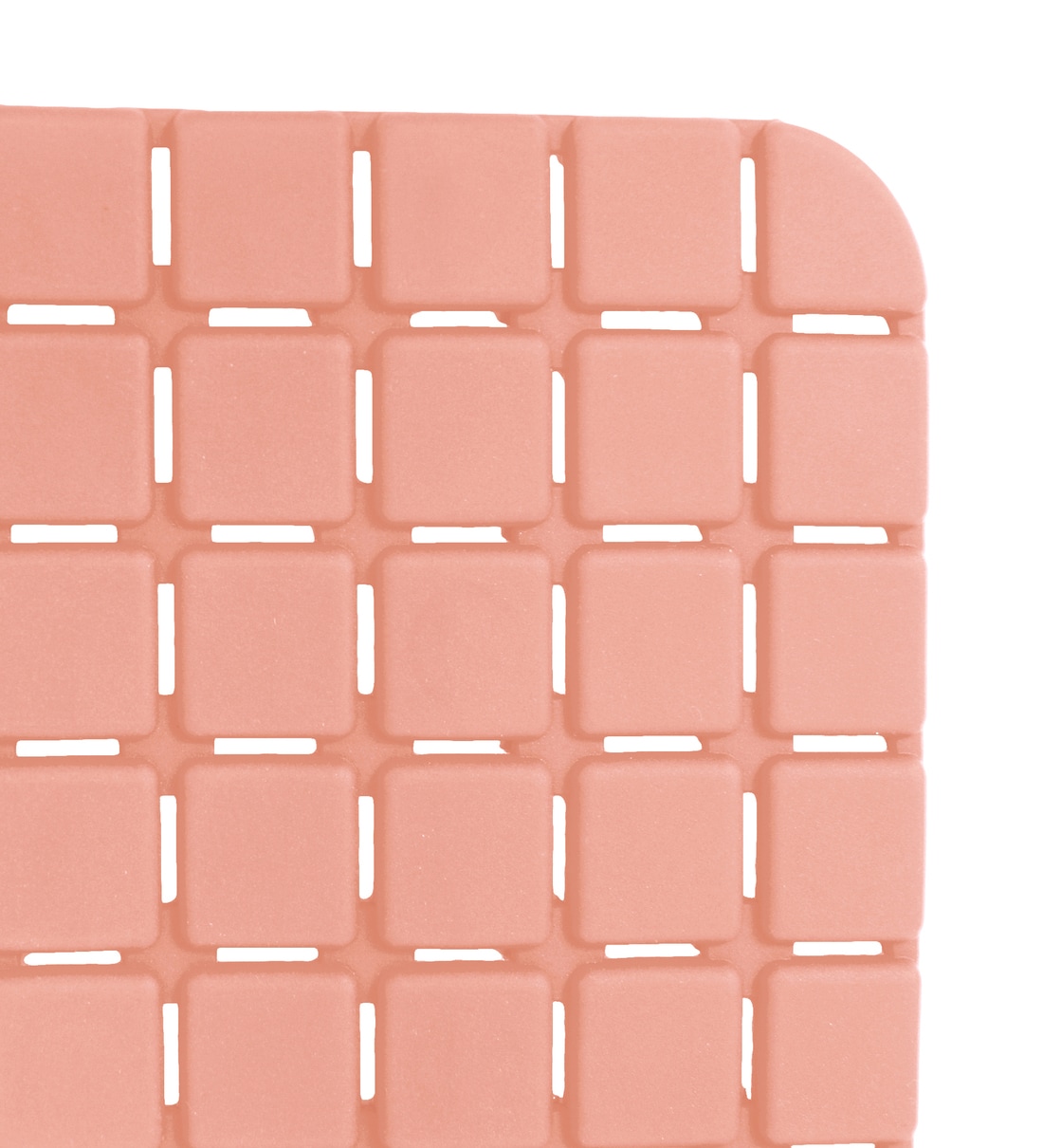 Buy Pink PVC Plain Solid 30x13 Inches Super Soft Bath Mat by StoryHome Online Solid Colour