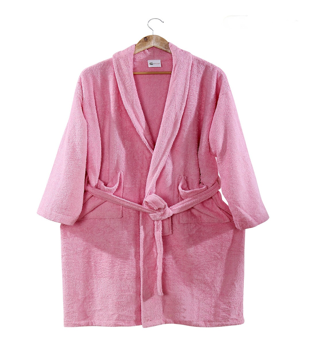 Buy Pink Solid Cotton Unisex Bathrobe (XL) By Cotton Trendy at 40 OFF by Cotton Trendy Pepperfry