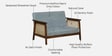 Pinal Sheesham Wood 2 Seater Sofa  With Adjustable Back In Provincial Teak Finish