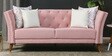 Pittsuburg Velvet 3 Seater Sofa in Plush Pink Colour