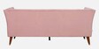 Pittsuburg Velvet 3 Seater Sofa in Plush Pink Colour